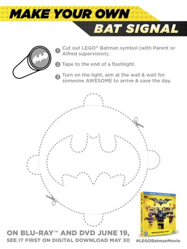 LEGO Batman Make Your Own Bat Signal